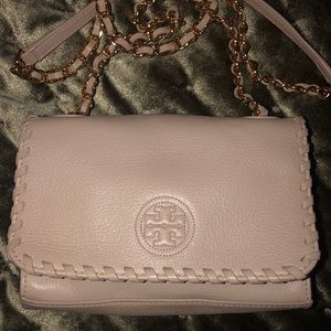 Ivory/light pink crossbody